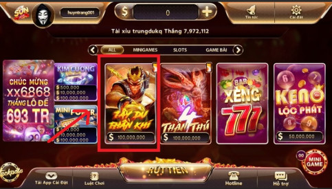 Chơi Nổ hũ Slots Tây Du Thần Khí Sunwin rước tài lộc về nhà